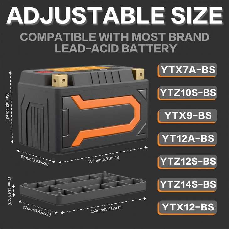Lithium Dirt Bike Battery